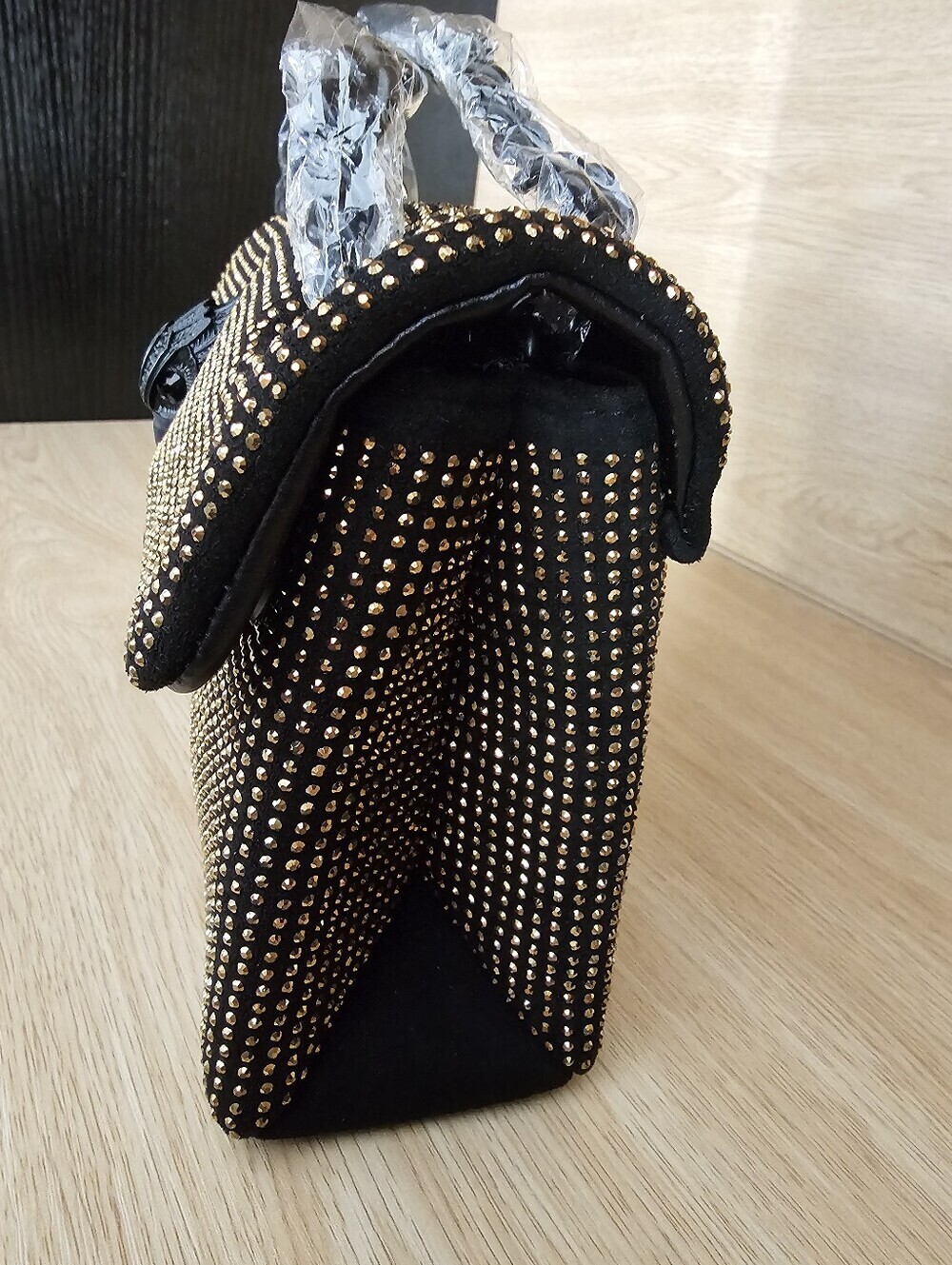 Kurt Geiger Mini Fabric Drench Kesington Bag. - Picture 6 of 14